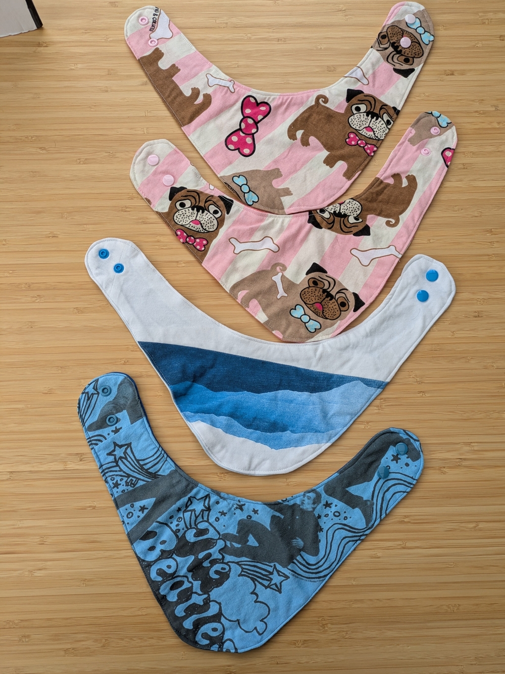 Baby Bandana Bibs - Set Of 2